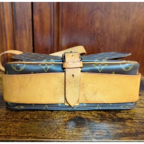 Louis Vuitton Monogram Canvas Cartouchiere MM Crossbody Bag - Picture 7 of 12